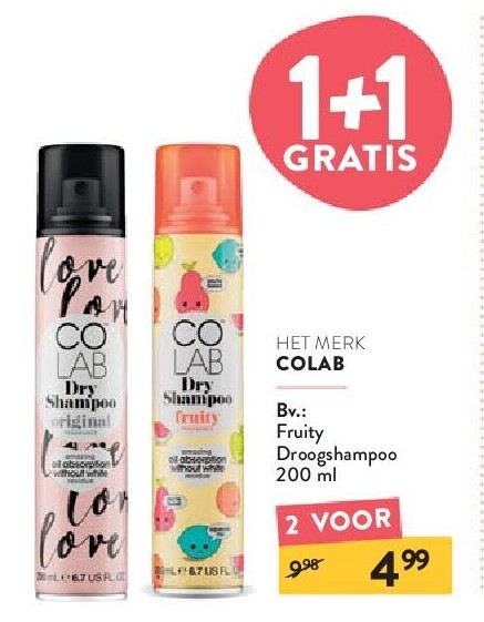COLAB Fruity Droogshampoo