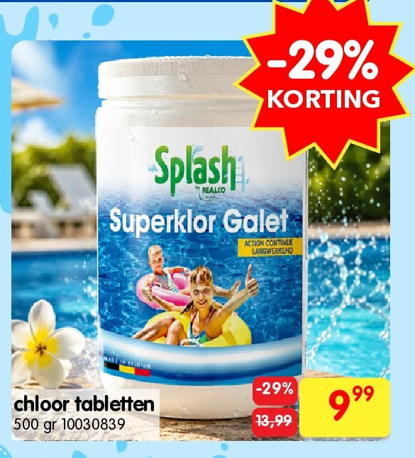 chloor tabletten