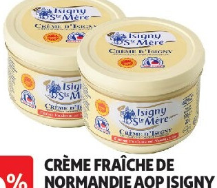 Crème fraîche de Normandie AOP Isigny Ste Mère