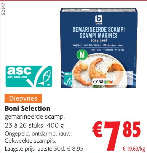 Boni Selection gemarineerde scampi