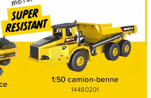 1:50 camion-benne