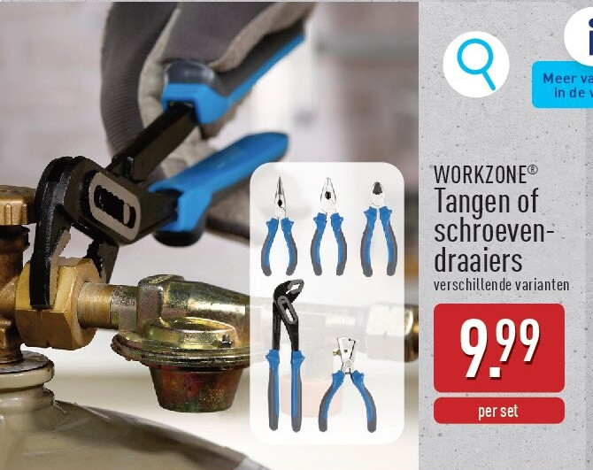 Tangen of schroevendraaiers