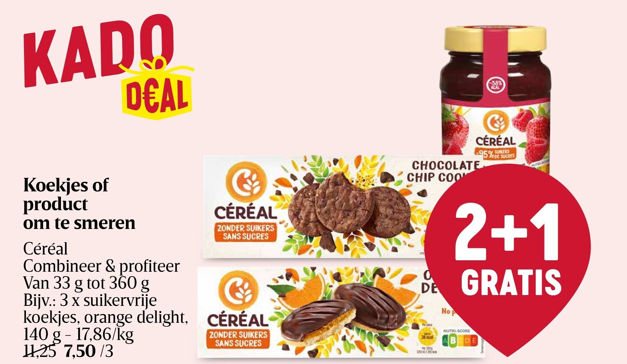 Koekjes of product om te smeren