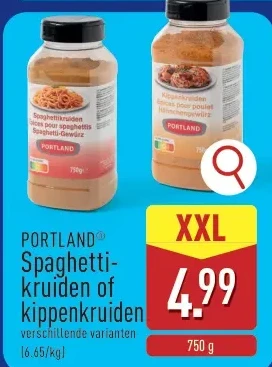 Spaghetti kruiden of kippenkruiden