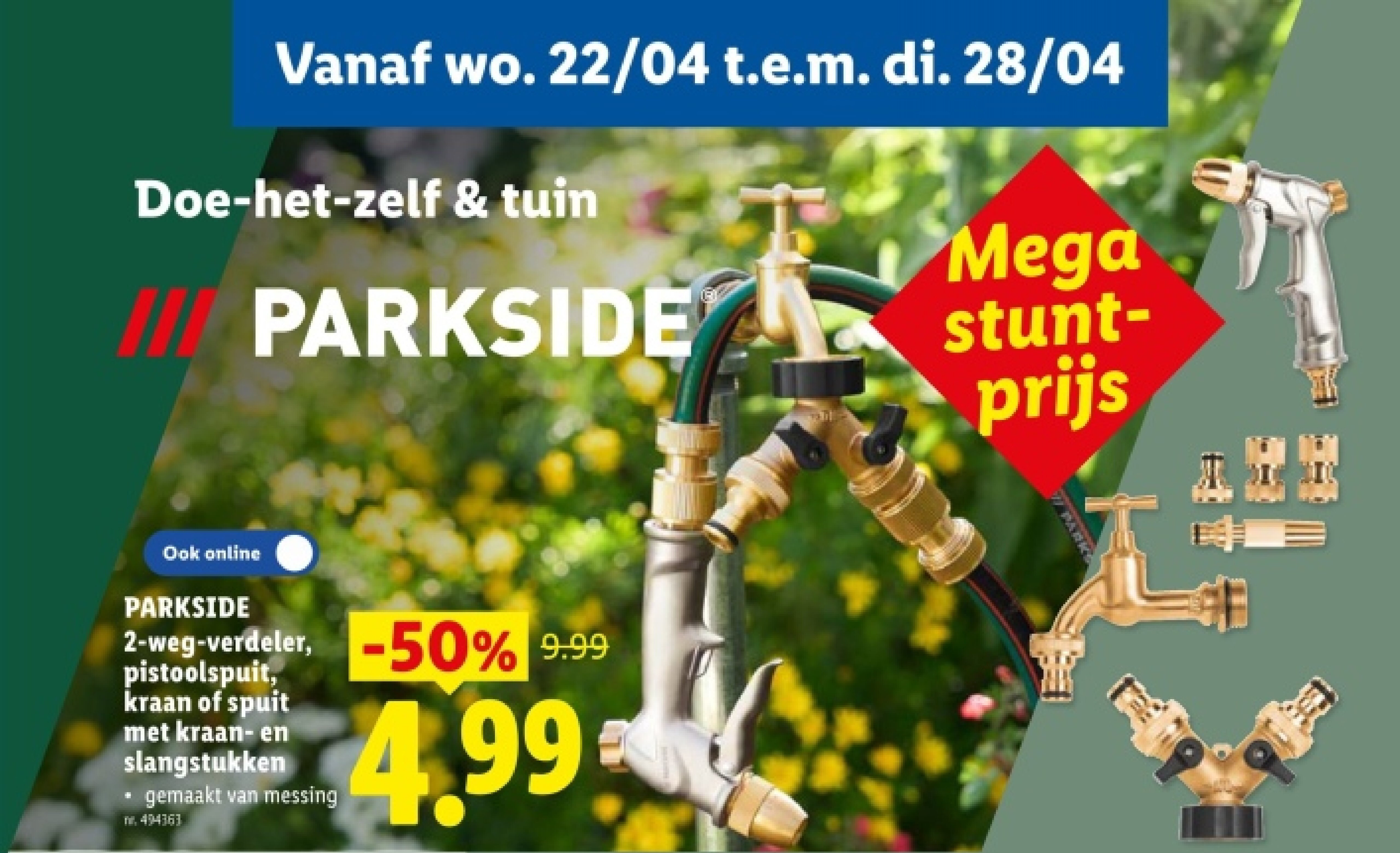 2-weg-verdeler, pistoolspuit, kraan of spuit met kraan-en slangstukken