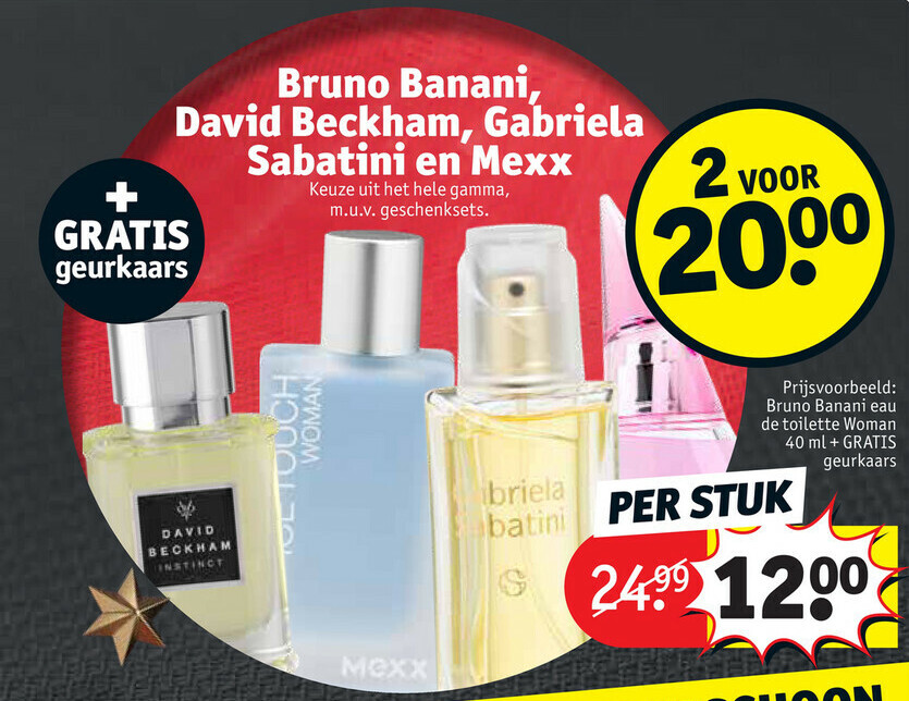 Bruno Banani eau de toilette Woman 40 ml + GRATIS geurkaars