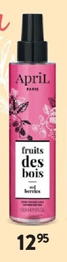 Red Berries Perfumed Body Mist
