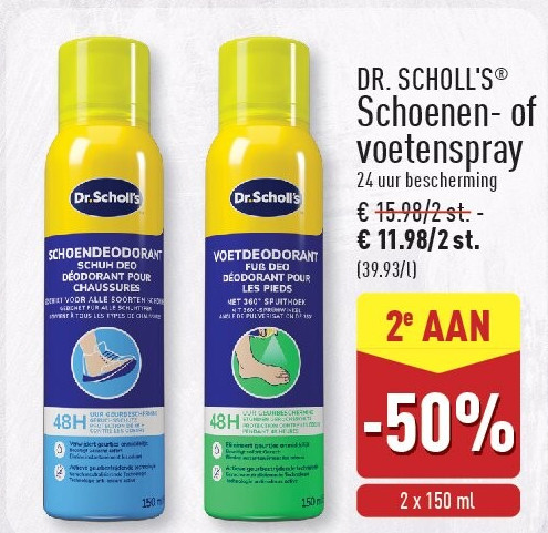 Schoenen- of voetenspray