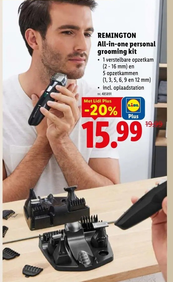 All-in-one personal grooming kit