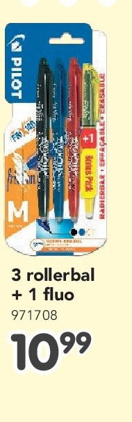 3 rollerbal + 1 fluo 971708