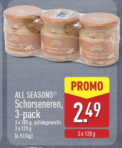 Schorseneren, 3-pack