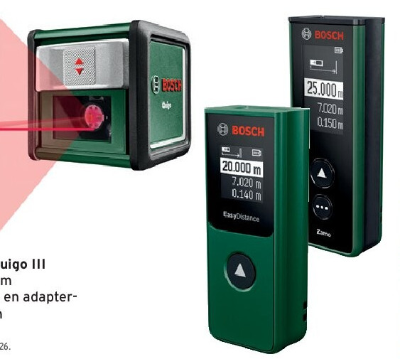 Bosch kruislijnlaser Quigo III