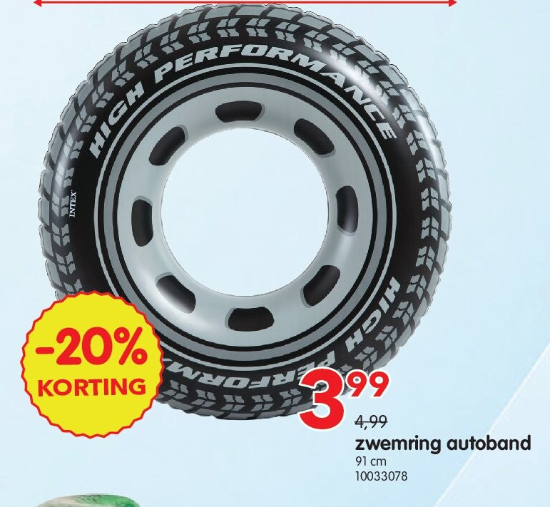zwemring autoband