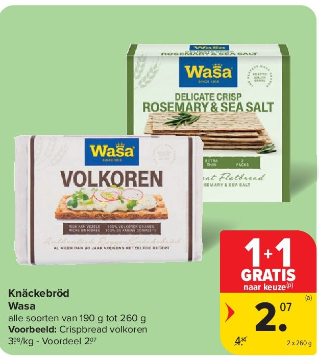 Knäckebröd Wasa