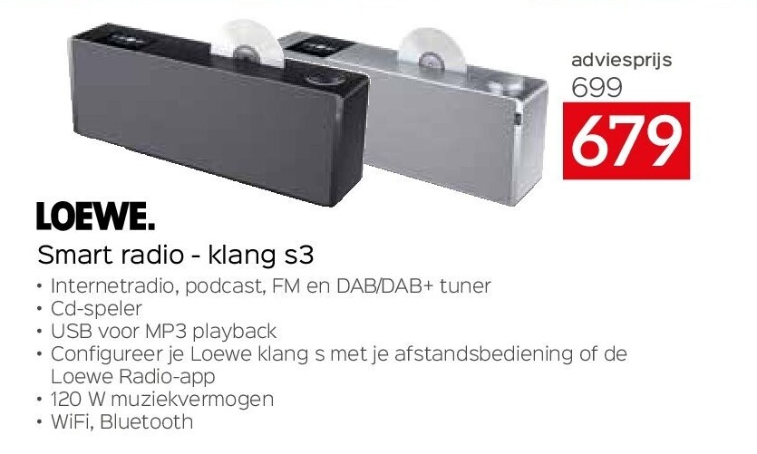 LOEWE Smart radio - klang s3