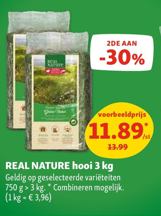 REAL NATURE hooi 3 kg