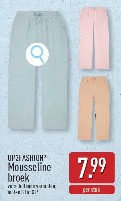 Mousseline broek