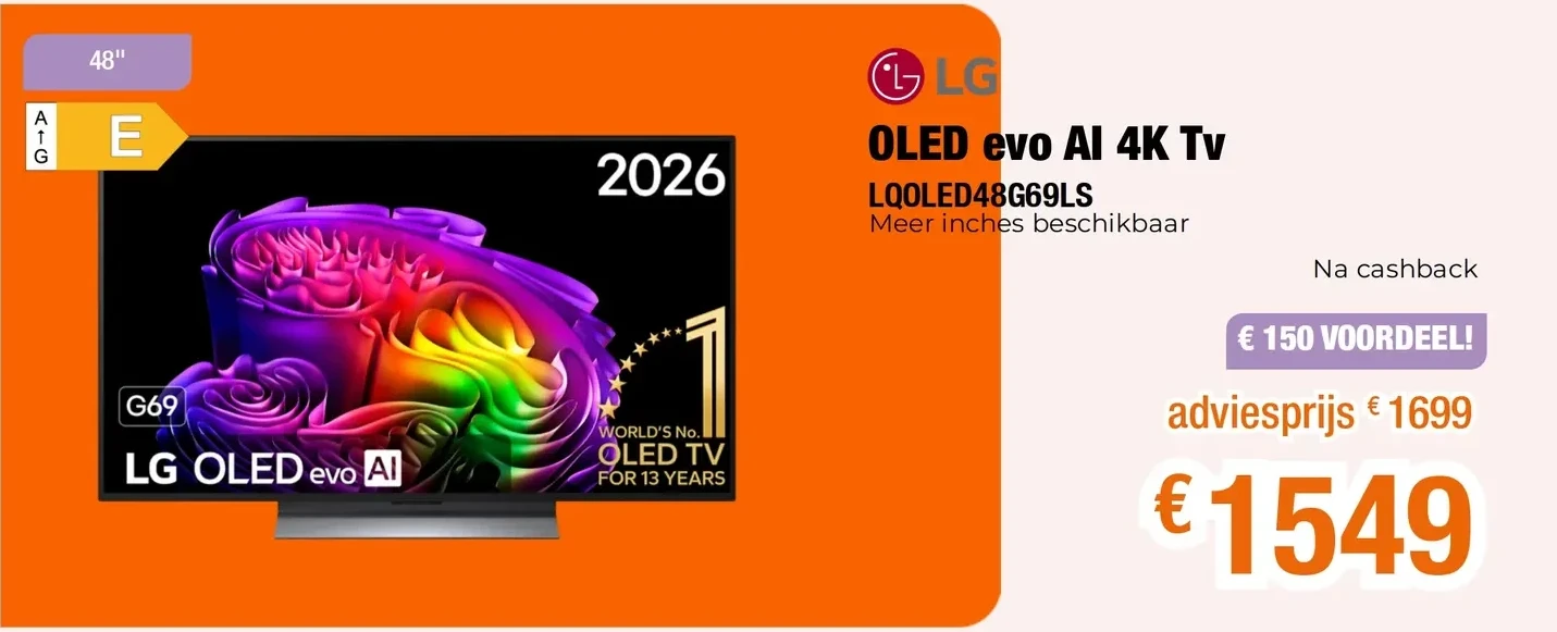 LG OLED evo Al 4K Tv