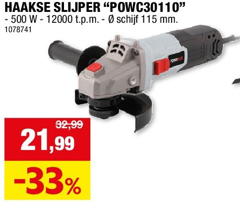 HAAKSE SLIJPER “POWC30110”