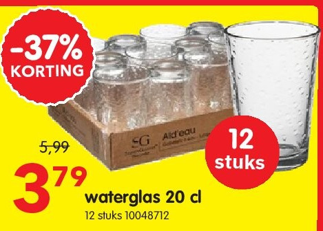 waterglas 20 cl
