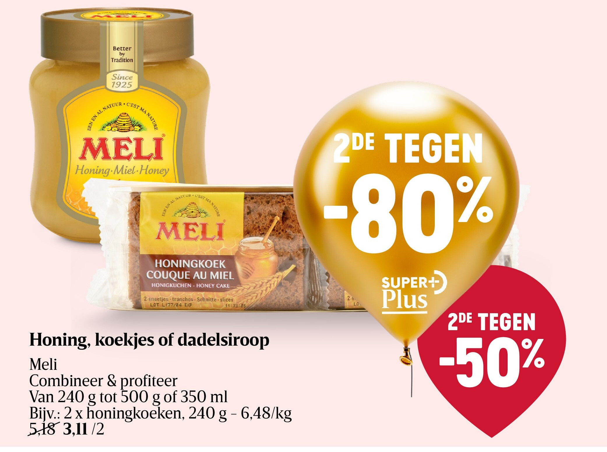 Honing, koekjes of dadelsiroop