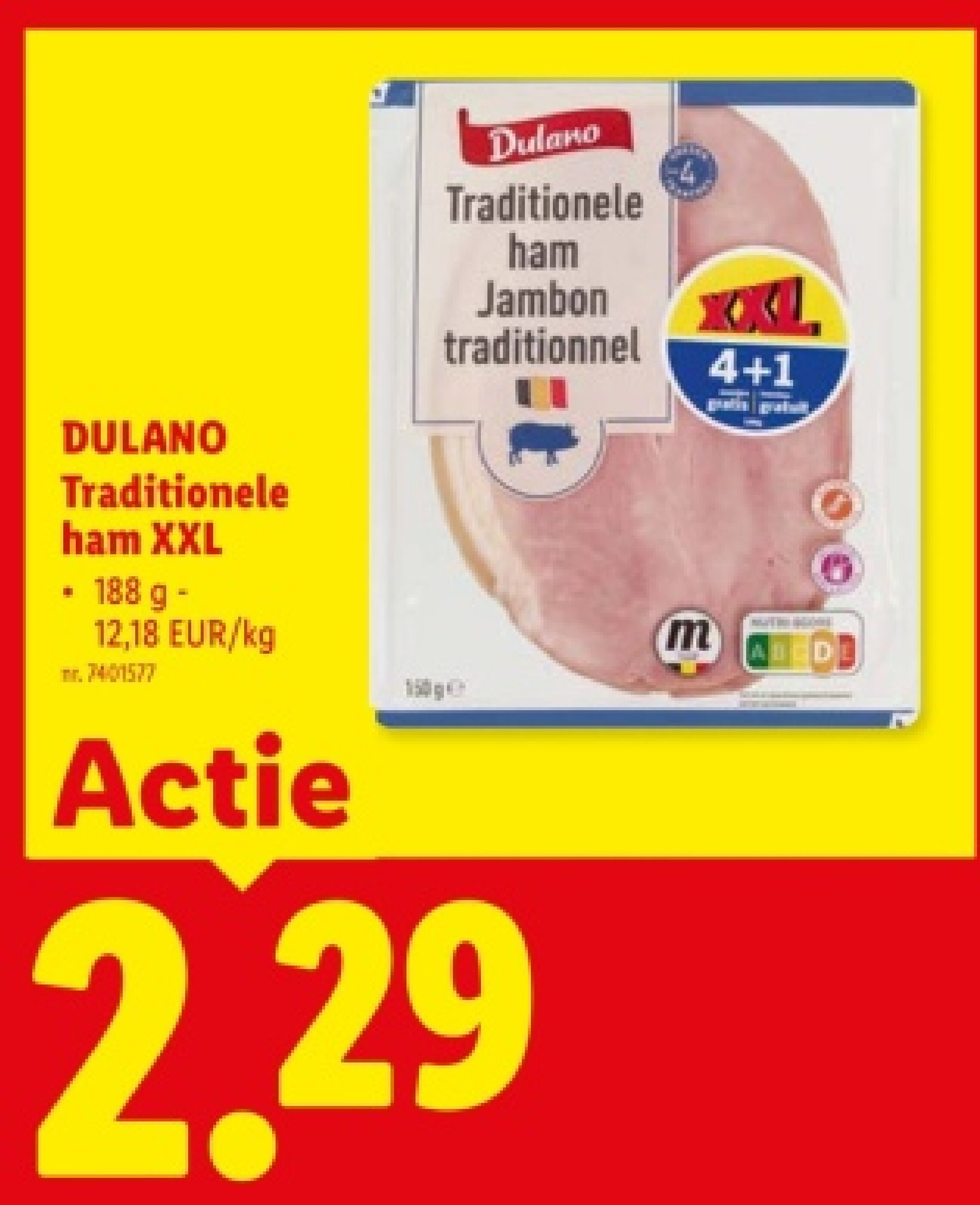 Traditionele ham XXL