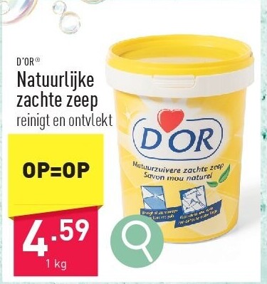 Natuurlijke zachte zeep