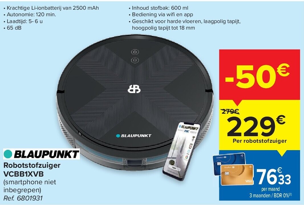 Robotstofzuiger VCBB1XVB