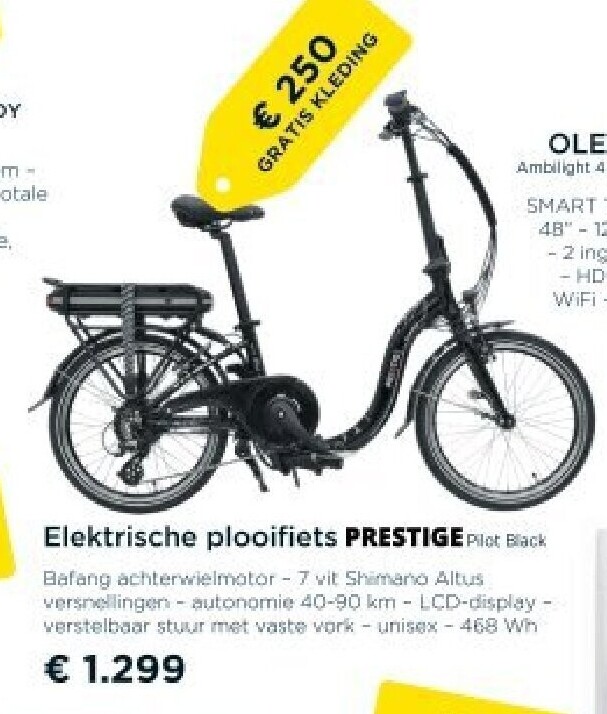 Elektrische plooifiets