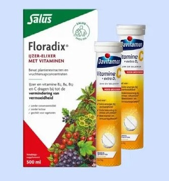 Davitamon Vitamine C + D3 - 2x