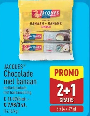 Chocolade met banaan