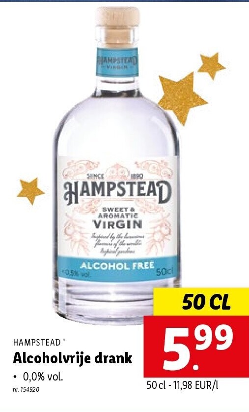 Alcoholvrije drank