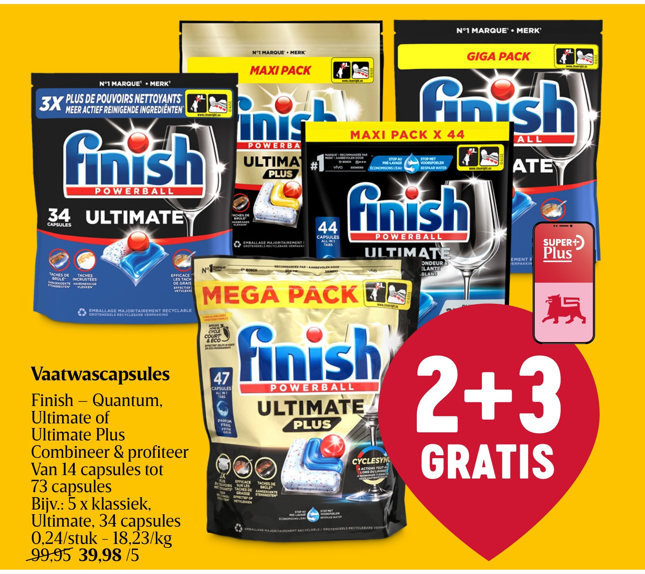 Vaatwascapsules