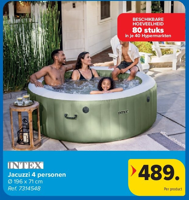 Jacuzzi 4 personen