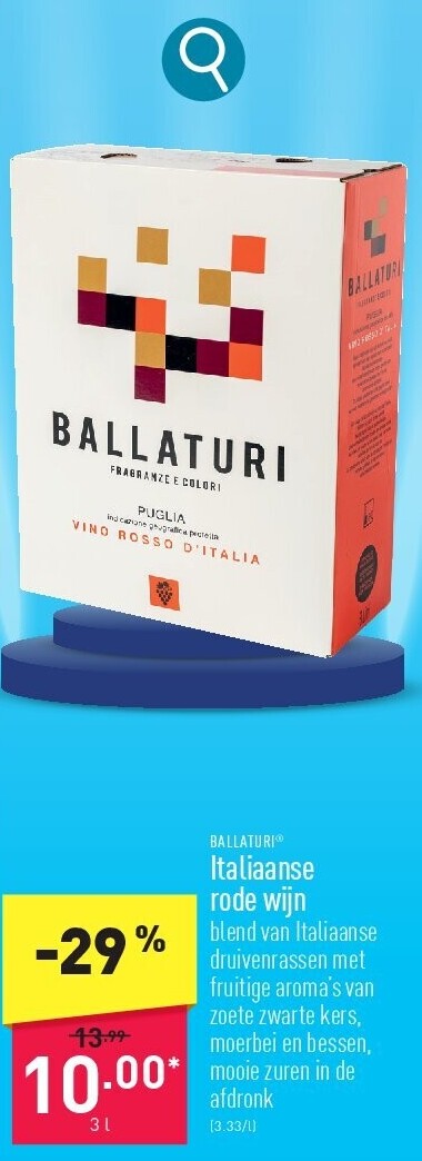 Italiaanse rode wijn