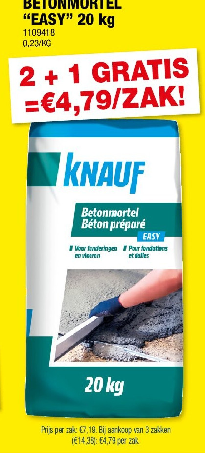 BETONMORTEL “EASY” 20 kg