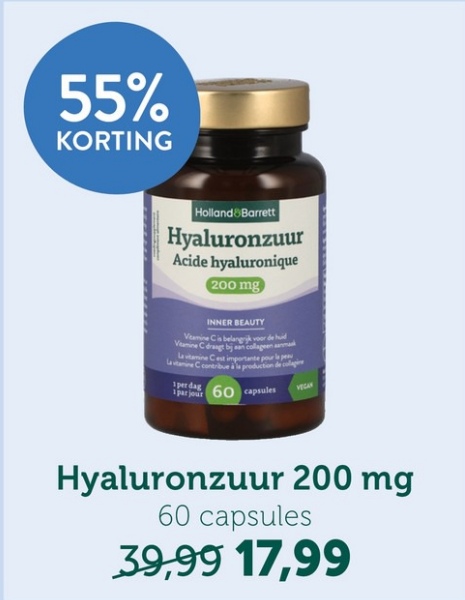 Hyaluronzuur 200 mg