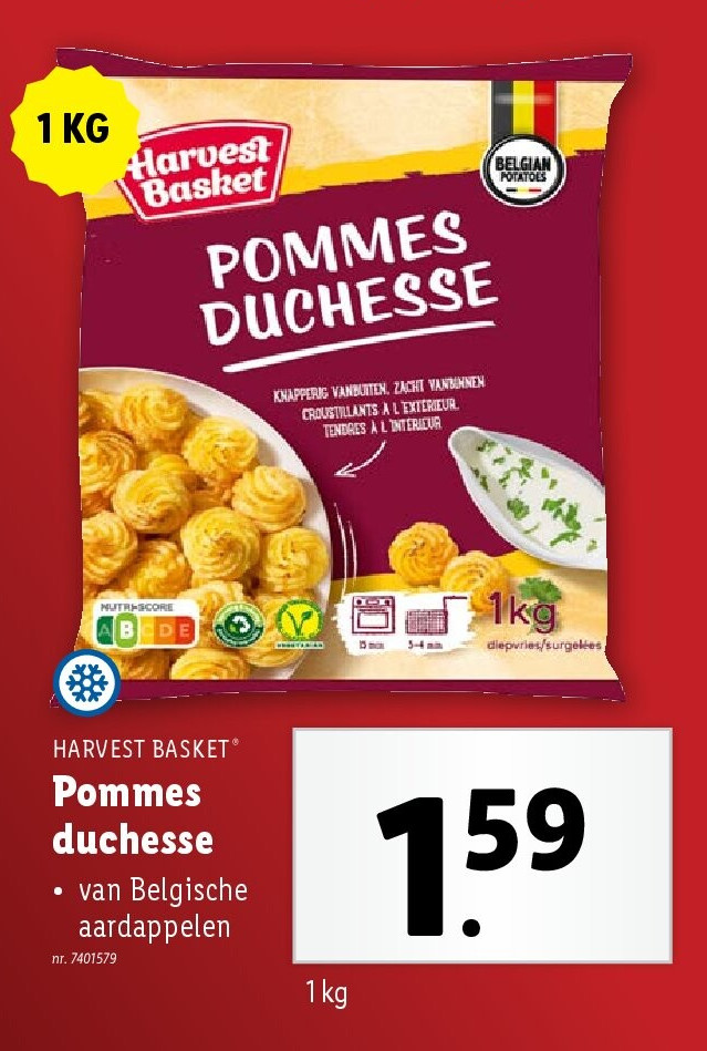 Pommes duchesse