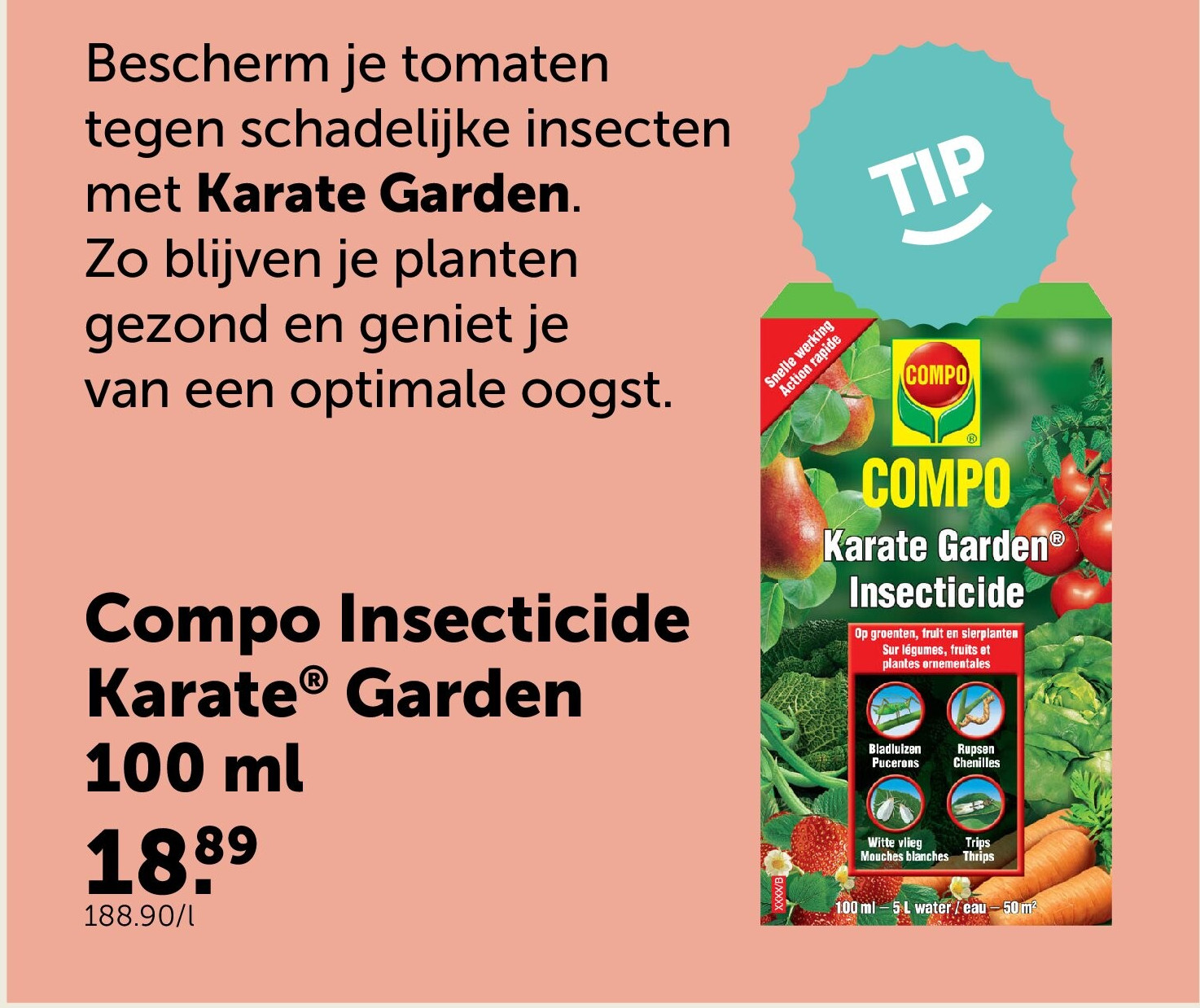 Compo Insecticide Karate® Garden 100 ml
