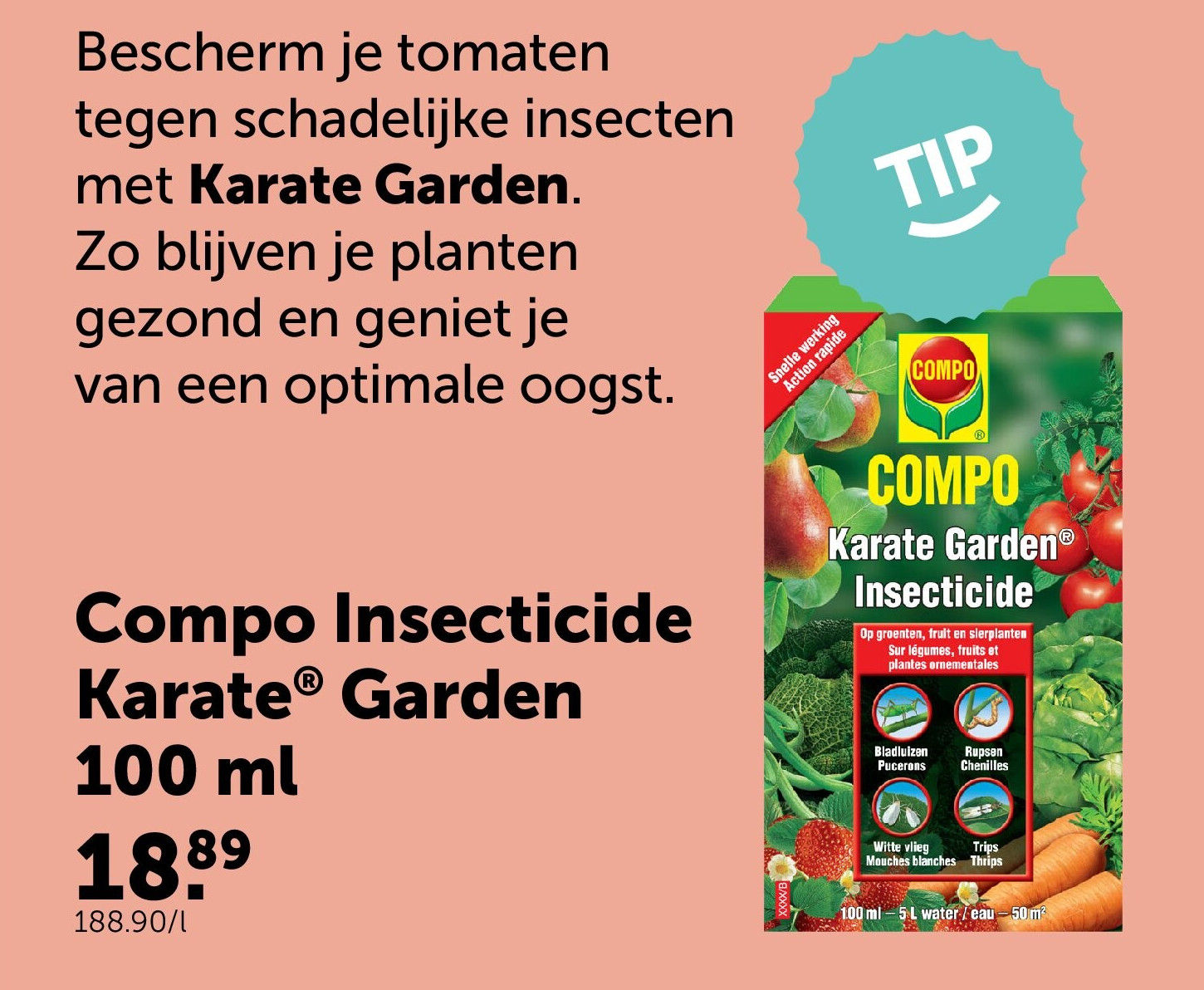 Compo Insecticide Karate® Garden 100 ml