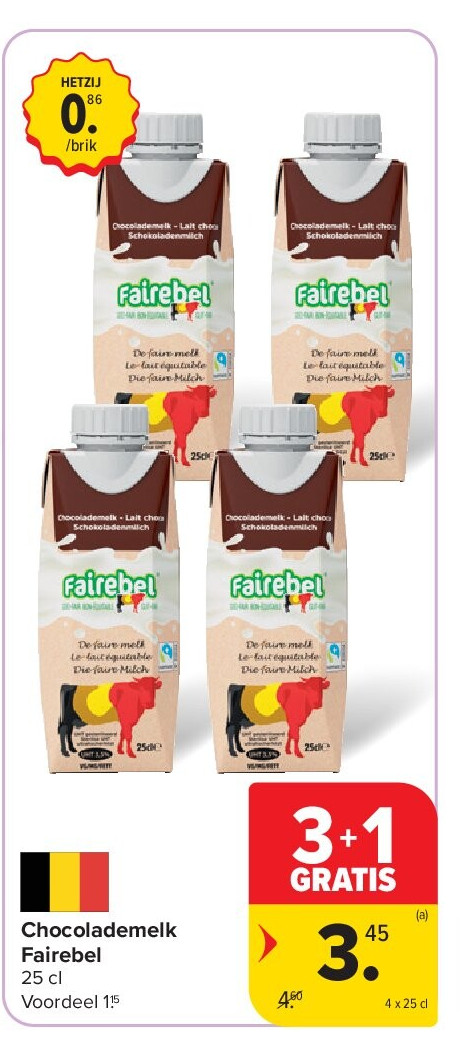 Chocolademelk Fairebel