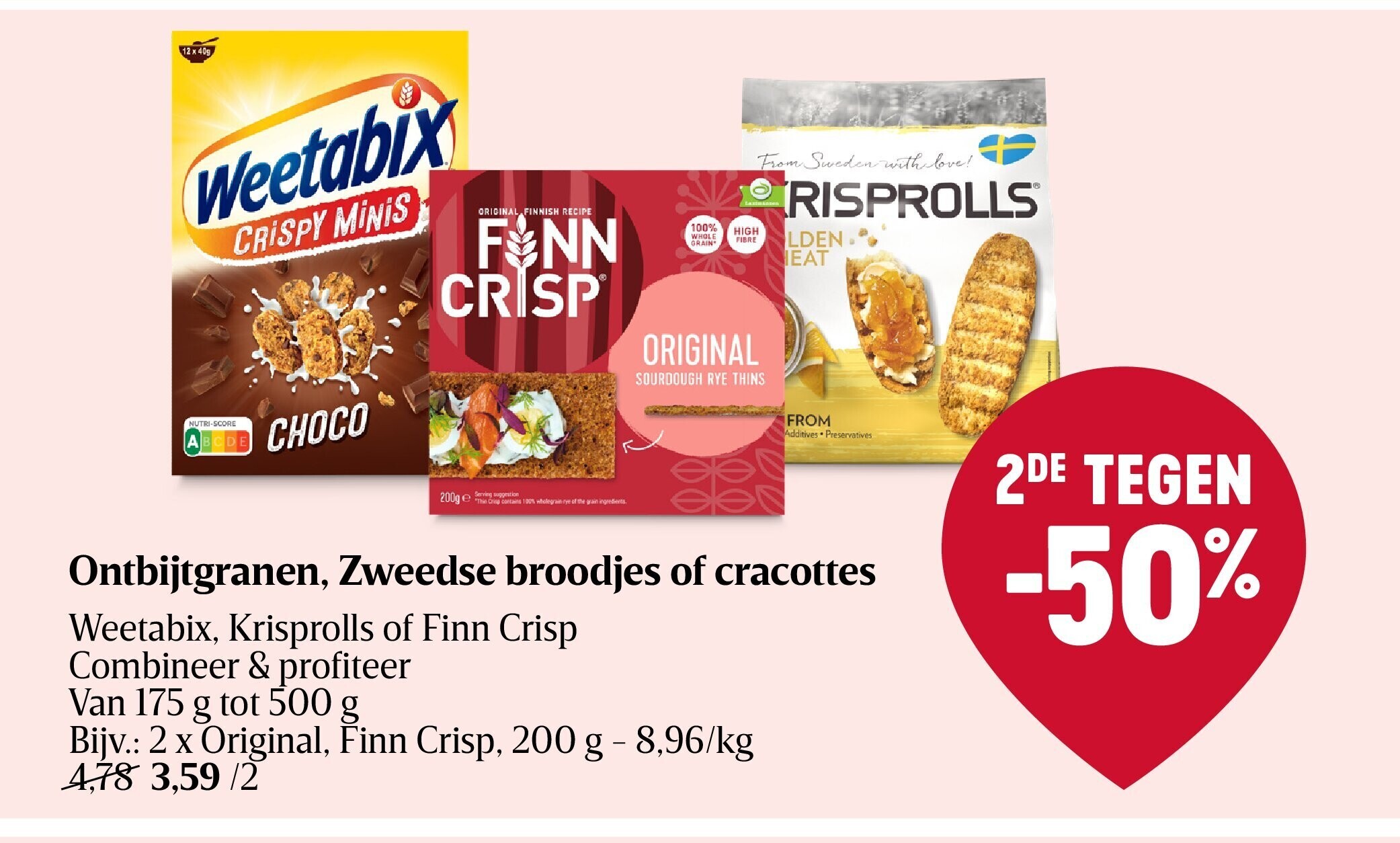 Ontbijtgranen, Zweedse broodjes of cracottes