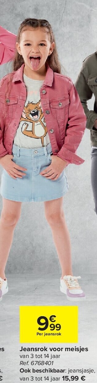 Jeansrok voor meisjes