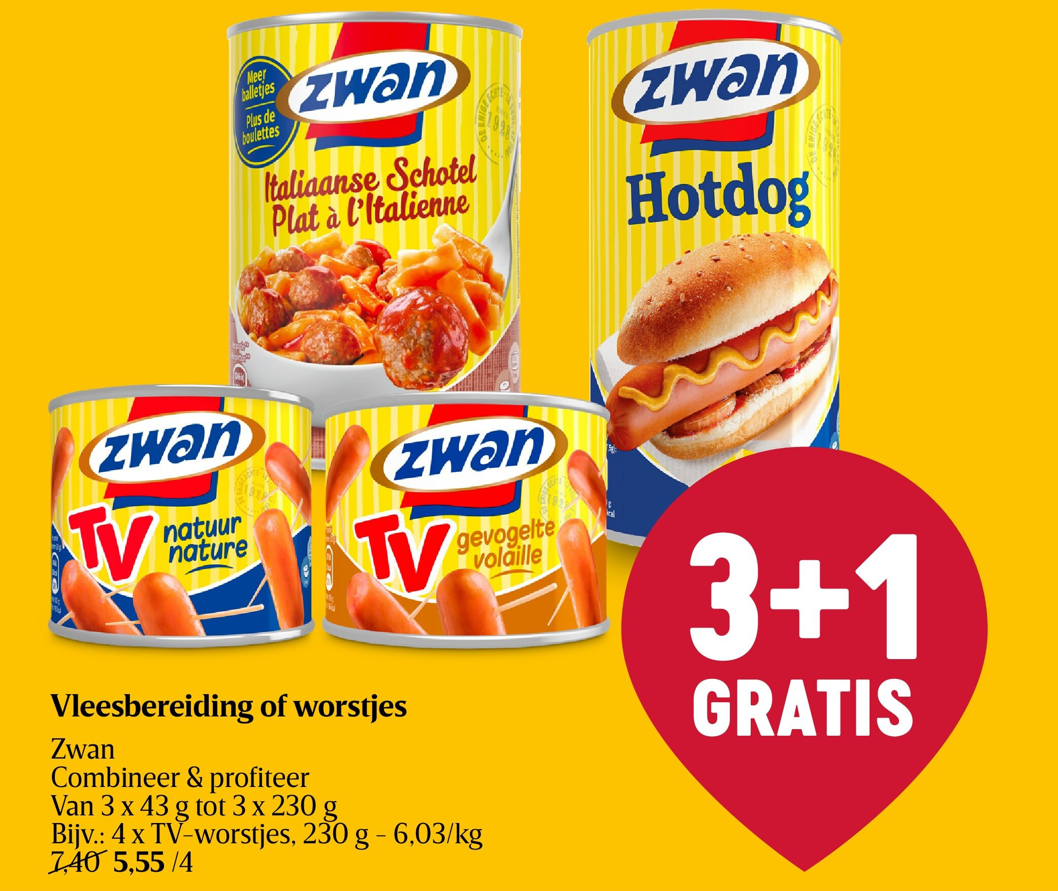 Vleesbereiding of worstjes