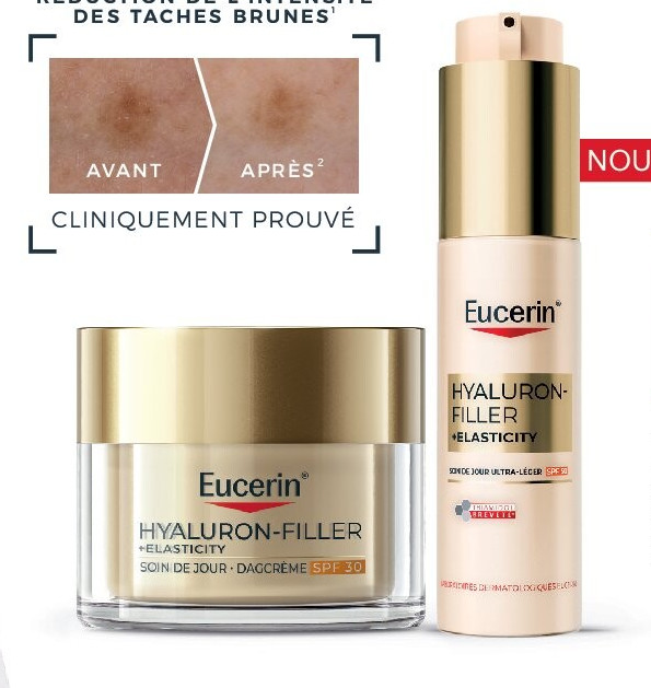 Eucerin gamme Hyaluron Filler+ Elasticity