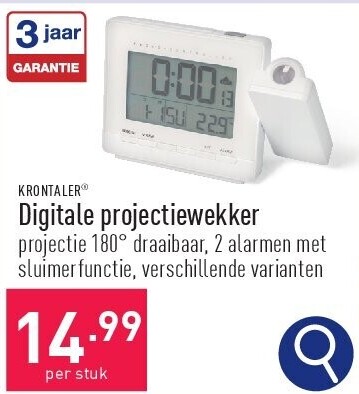 Digitale projectiewekker