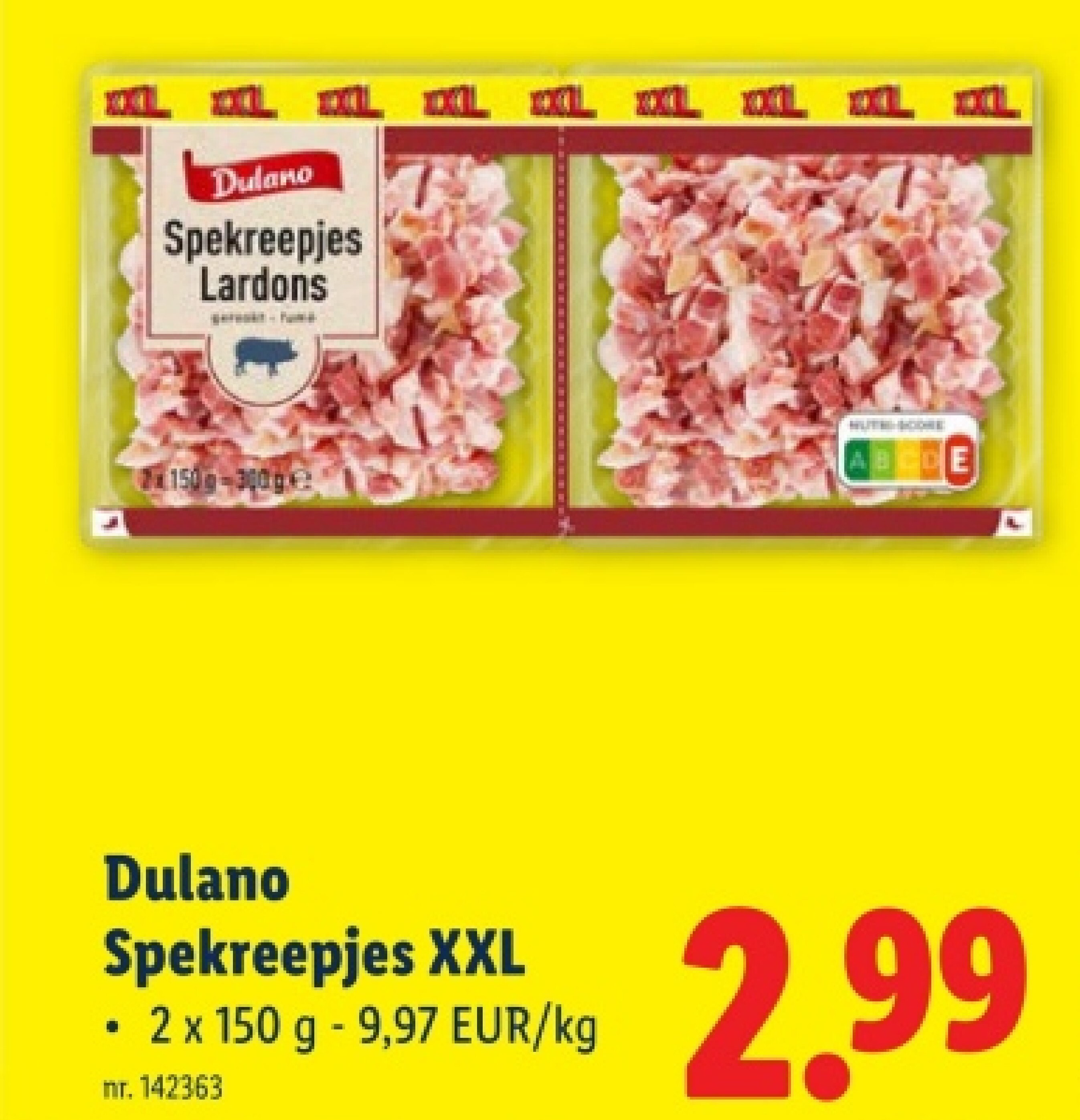 Spekreepjes XXL