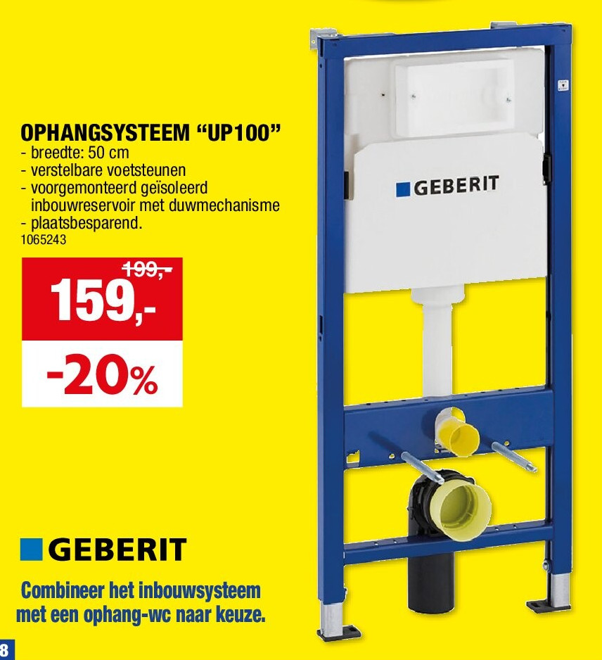 OPHANGSYSTEEM “UP100”