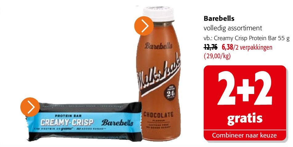 Barebells Creamy Crisp Protein Bar 55 g