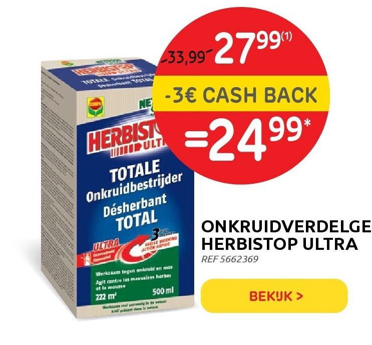 ONKRUIDVERDELGER HERBISTOP ULTRA